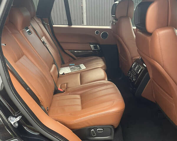 Черный Ленд Ровер Рендж Ровер, объемом двигателя 4.37 л и пробегом 210 тыс. км за 39999 $, фото 23 на Automoto.ua