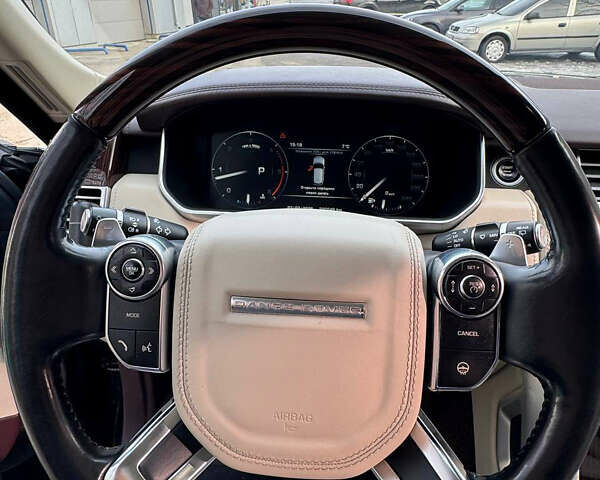 Черный Ленд Ровер Рендж Ровер, объемом двигателя 4.37 л и пробегом 220 тыс. км за 40000 $, фото 19 на Automoto.ua