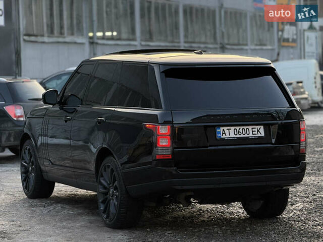 Чорний Ленд Ровер Рендж Ровер, об'ємом двигуна 5 л та пробігом 205 тис. км за 29999 $, фото 8 на Automoto.ua