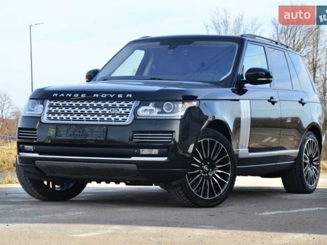 Чорний Ленд Ровер Рендж Ровер, об'ємом двигуна 3 л та пробігом 159 тис. км за 34750 $, фото 12 на Automoto.ua