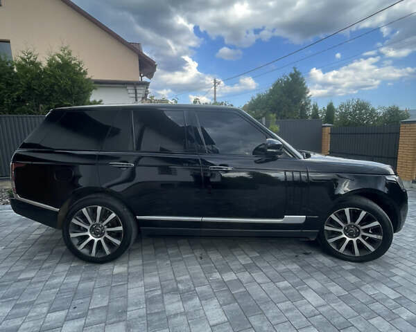 Черный Ленд Ровер Рендж Ровер, объемом двигателя 4.37 л и пробегом 210 тыс. км за 39999 $, фото 3 на Automoto.ua