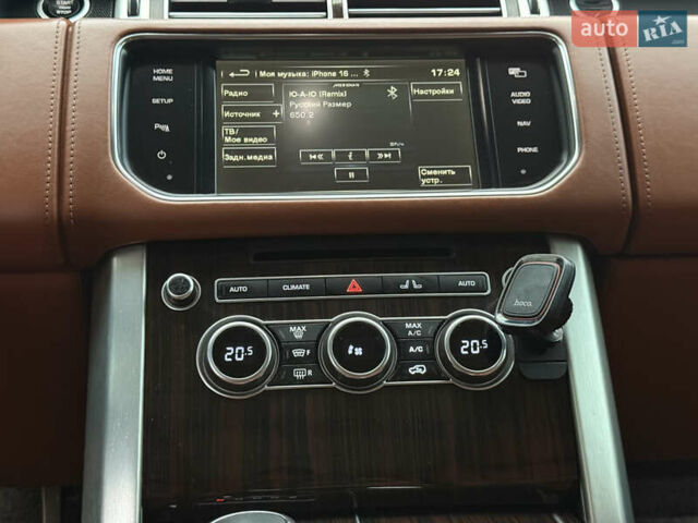 Черный Ленд Ровер Рендж Ровер, объемом двигателя 4.4 л и пробегом 165 тыс. км за 38999 $, фото 35 на Automoto.ua