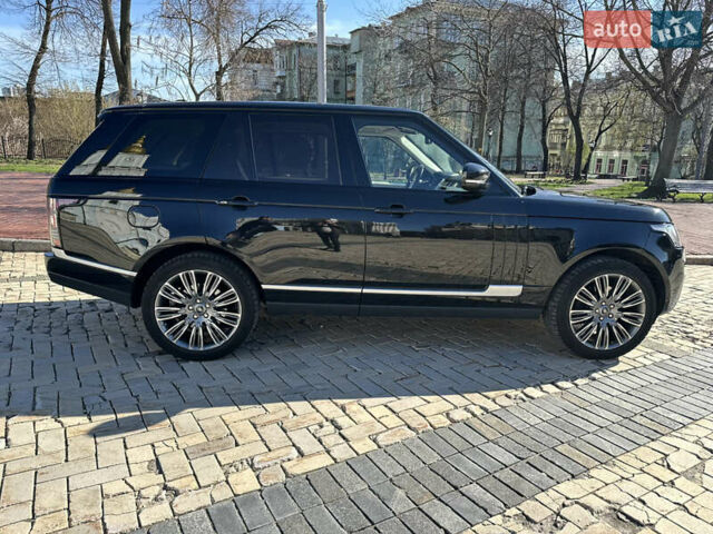 Черный Ленд Ровер Рендж Ровер, объемом двигателя 2.99 л и пробегом 163 тыс. км за 37000 $, фото 4 на Automoto.ua