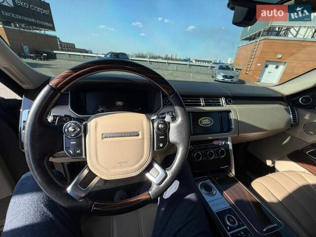 Черный Ленд Ровер Рендж Ровер, объемом двигателя 4.4 л и пробегом 116 тыс. км за 39900 $, фото 12 на Automoto.ua