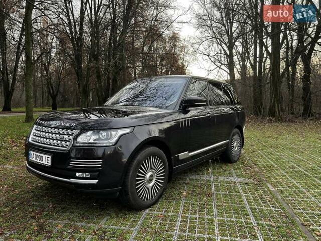 Черный Ленд Ровер Рендж Ровер, объемом двигателя 5 л и пробегом 175 тыс. км за 40300 $, фото 7 на Automoto.ua