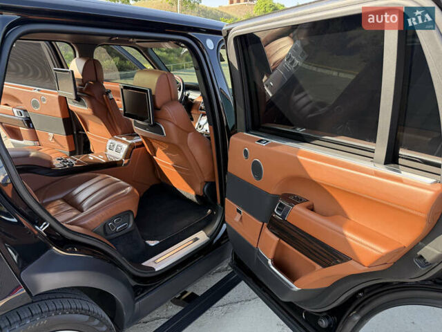 Черный Ленд Ровер Рендж Ровер, объемом двигателя 4.37 л и пробегом 202 тыс. км за 61499 $, фото 34 на Automoto.ua