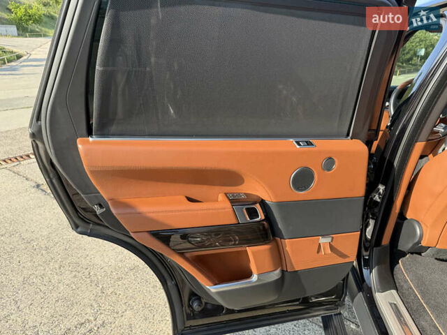 Черный Ленд Ровер Рендж Ровер, объемом двигателя 4.37 л и пробегом 202 тыс. км за 61499 $, фото 30 на Automoto.ua