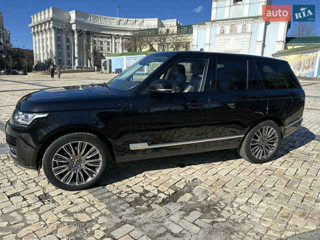 Черный Ленд Ровер Рендж Ровер, объемом двигателя 2.99 л и пробегом 163 тыс. км за 37000 $, фото 3 на Automoto.ua