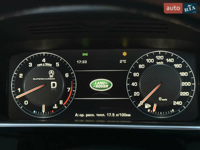 Чорний Ленд Ровер Рендж Ровер, об'ємом двигуна 5 л та пробігом 205 тис. км за 29999 $, фото 31 на Automoto.ua