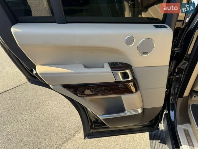 Черный Ленд Ровер Рендж Ровер, объемом двигателя 4.4 л и пробегом 116 тыс. км за 39900 $, фото 9 на Automoto.ua