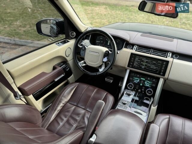 Чорний Ленд Ровер Рендж Ровер, об'ємом двигуна 4.4 л та пробігом 221 тис. км за 28800 $, фото 16 на Automoto.ua