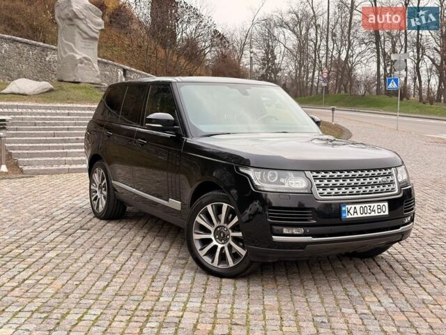 Черный Ленд Ровер Рендж Ровер, объемом двигателя 3 л и пробегом 204 тыс. км за 28500 $, фото 9 на Automoto.ua