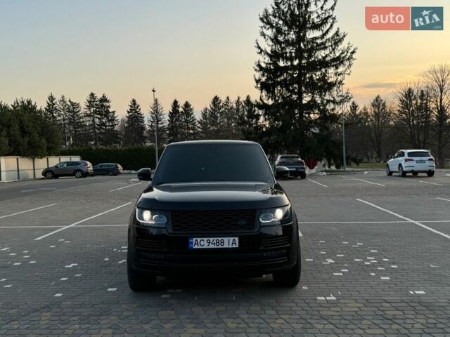 Черный Ленд Ровер Рендж Ровер, объемом двигателя 5 л и пробегом 206 тыс. км за 29500 $, фото 3 на Automoto.ua