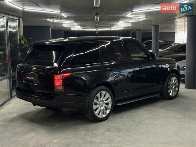 Черный Ленд Ровер Рендж Ровер, объемом двигателя 3 л и пробегом 158 тыс. км за 28900 $, фото 13 на Automoto.ua