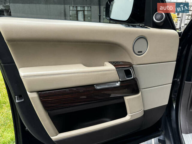 Чорний Ленд Ровер Рендж Ровер, об'ємом двигуна 2.99 л та пробігом 230 тис. км за 28000 $, фото 9 на Automoto.ua