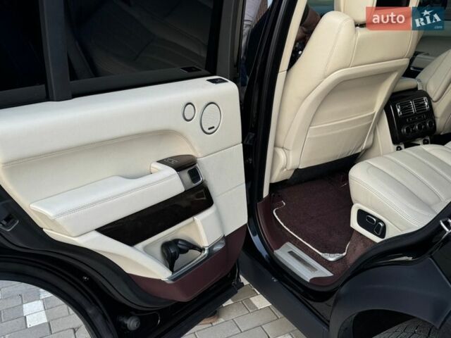 Черный Ленд Ровер Рендж Ровер, объемом двигателя 5 л и пробегом 206 тыс. км за 29500 $, фото 25 на Automoto.ua