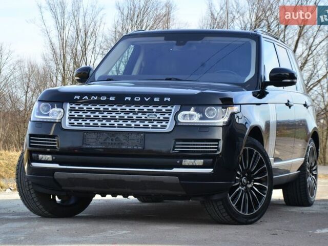 Чорний Ленд Ровер Рендж Ровер, об'ємом двигуна 3 л та пробігом 159 тис. км за 34750 $, фото 13 на Automoto.ua