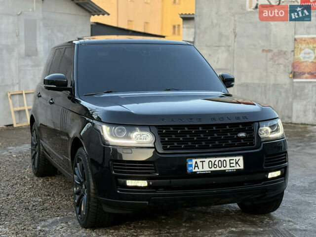 Чорний Ленд Ровер Рендж Ровер, об'ємом двигуна 5 л та пробігом 205 тис. км за 29999 $, фото 3 на Automoto.ua