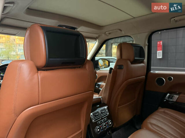 Черный Ленд Ровер Рендж Ровер, объемом двигателя 4.4 л и пробегом 165 тыс. км за 38999 $, фото 32 на Automoto.ua