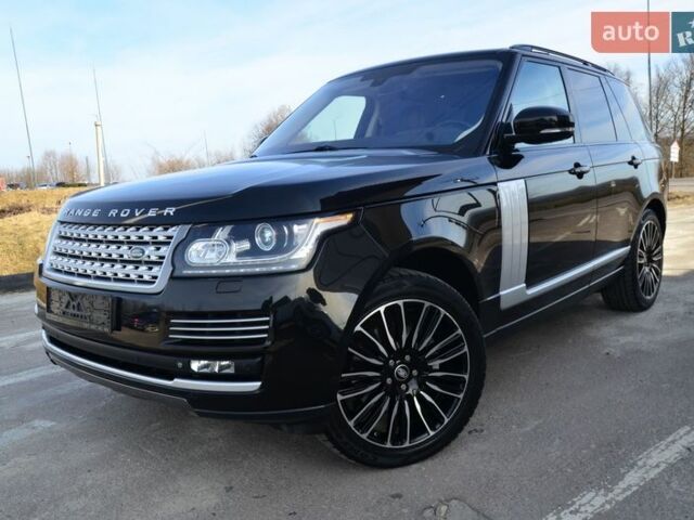 Чорний Ленд Ровер Рендж Ровер, об'ємом двигуна 3 л та пробігом 159 тис. км за 34750 $, фото 6 на Automoto.ua