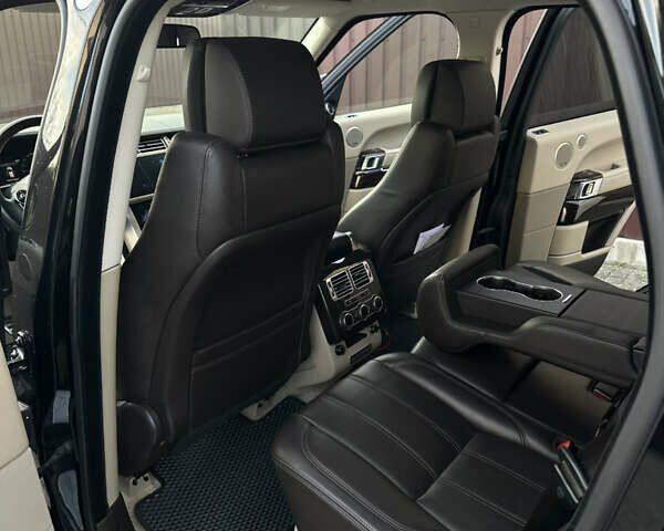 Черный Ленд Ровер Рендж Ровер, объемом двигателя 2.99 л и пробегом 182 тыс. км за 38000 $, фото 13 на Automoto.ua