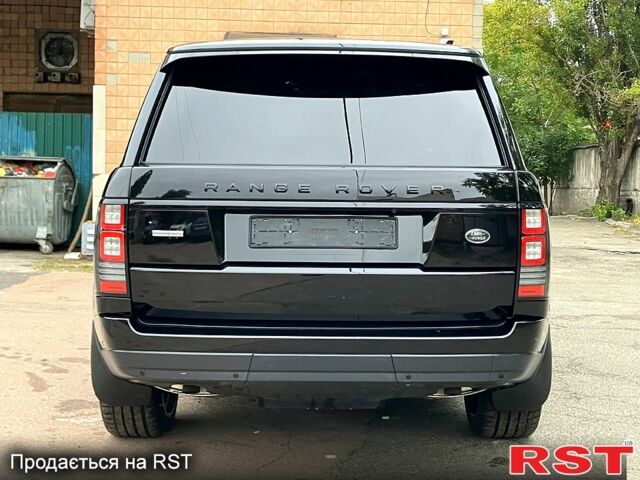 Черный Ленд Ровер Рендж Ровер, объемом двигателя 4.4 л и пробегом 153 тыс. км за 39900 $, фото 4 на Automoto.ua