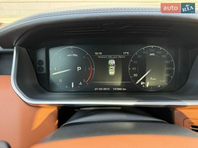 Чорний Ленд Ровер Рендж Ровер, об'ємом двигуна 4.37 л та пробігом 147 тис. км за 43900 $, фото 10 на Automoto.ua