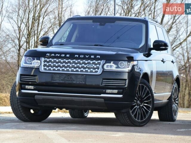 Чорний Ленд Ровер Рендж Ровер, об'ємом двигуна 3 л та пробігом 159 тис. км за 34750 $, фото 15 на Automoto.ua