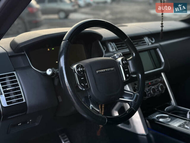 Чорний Ленд Ровер Рендж Ровер, об'ємом двигуна 5 л та пробігом 205 тис. км за 29999 $, фото 17 на Automoto.ua