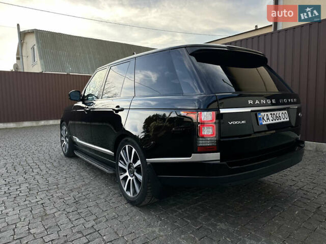 Черный Ленд Ровер Рендж Ровер, объемом двигателя 2.99 л и пробегом 182 тыс. км за 38000 $, фото 4 на Automoto.ua