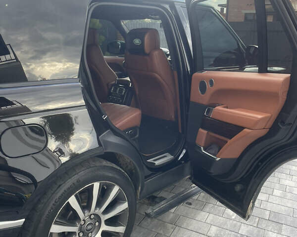 Черный Ленд Ровер Рендж Ровер, объемом двигателя 4.37 л и пробегом 210 тыс. км за 39999 $, фото 19 на Automoto.ua