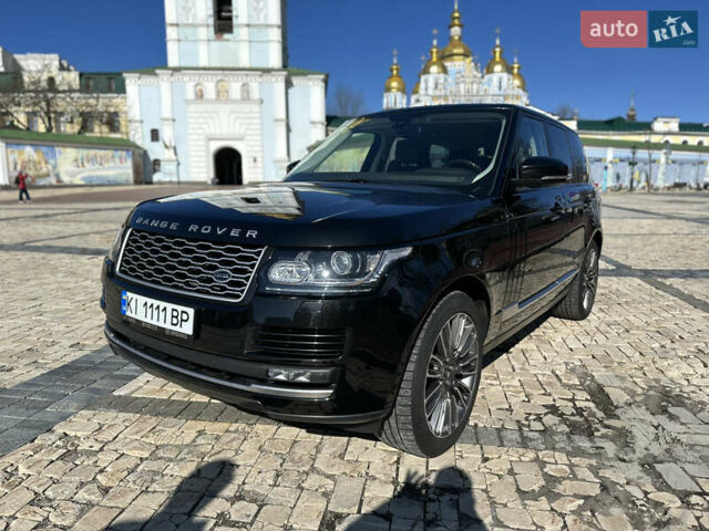 Черный Ленд Ровер Рендж Ровер, объемом двигателя 2.99 л и пробегом 163 тыс. км за 37000 $, фото 1 на Automoto.ua