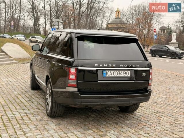 Черный Ленд Ровер Рендж Ровер, объемом двигателя 3 л и пробегом 204 тыс. км за 28500 $, фото 15 на Automoto.ua