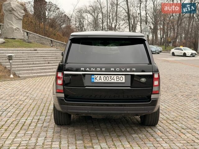 Черный Ленд Ровер Рендж Ровер, объемом двигателя 3 л и пробегом 204 тыс. км за 28500 $, фото 17 на Automoto.ua