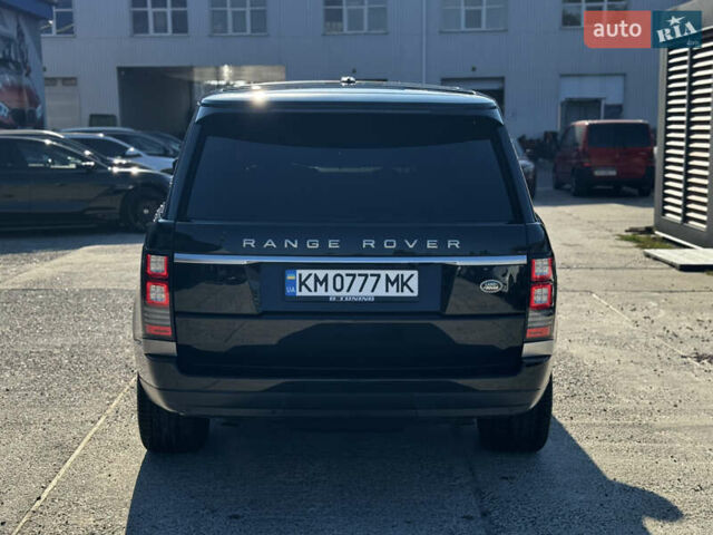 Ленд Ровер Рендж Ровер 2014 у Житомирі на Automoto.ua Чорний Ленд Ровер Рендж Ровер, об'ємом двигуна 5 л та пробігом 144 тис. км за 38999 $, фото 5 на Automoto.ua