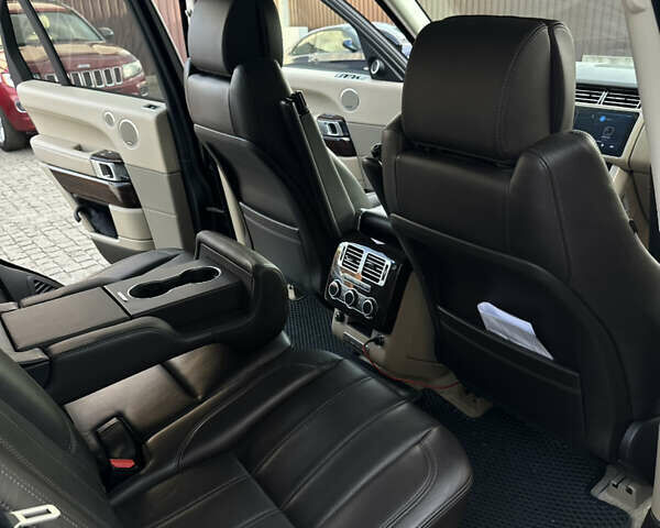 Черный Ленд Ровер Рендж Ровер, объемом двигателя 2.99 л и пробегом 182 тыс. км за 38000 $, фото 9 на Automoto.ua