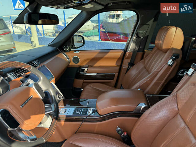 Черный Ленд Ровер Рендж Ровер, объемом двигателя 4.37 л и пробегом 202 тыс. км за 61499 $, фото 27 на Automoto.ua