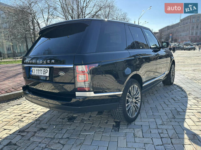 Черный Ленд Ровер Рендж Ровер, объемом двигателя 2.99 л и пробегом 163 тыс. км за 37000 $, фото 7 на Automoto.ua
