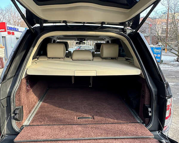 Черный Ленд Ровер Рендж Ровер, объемом двигателя 4.37 л и пробегом 220 тыс. км за 40000 $, фото 17 на Automoto.ua