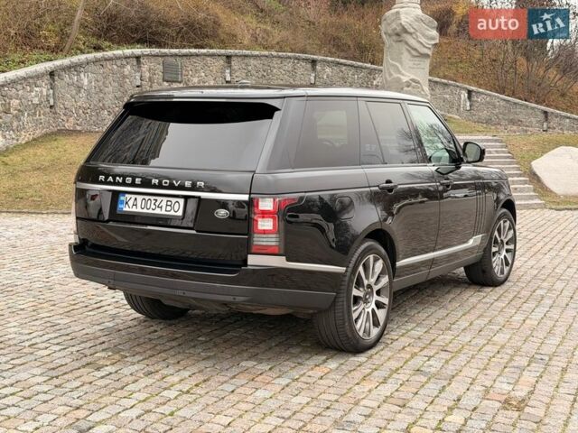 Черный Ленд Ровер Рендж Ровер, объемом двигателя 3 л и пробегом 204 тыс. км за 28500 $, фото 22 на Automoto.ua