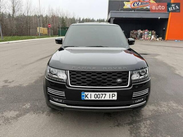 Чорний Ленд Ровер Рендж Ровер, об'ємом двигуна 4.37 л та пробігом 106 тис. км за 43500 $, фото 1 на Automoto.ua