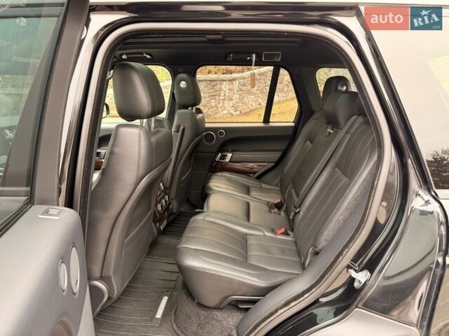 Черный Ленд Ровер Рендж Ровер, объемом двигателя 3 л и пробегом 204 тыс. км за 28500 $, фото 48 на Automoto.ua