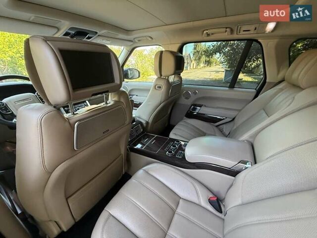 Чорний Ленд Ровер Рендж Ровер, об'ємом двигуна 4.37 л та пробігом 106 тис. км за 43500 $, фото 7 на Automoto.ua