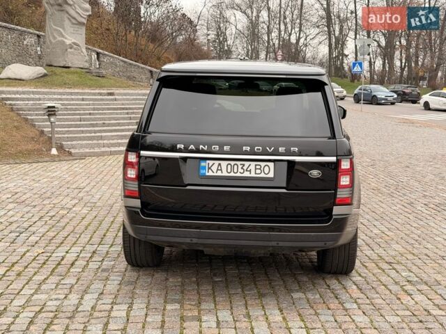 Черный Ленд Ровер Рендж Ровер, объемом двигателя 3 л и пробегом 204 тыс. км за 28500 $, фото 18 на Automoto.ua