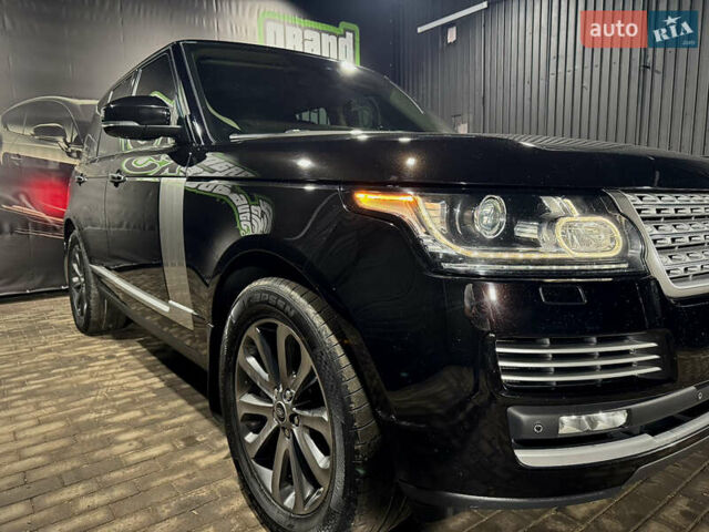 Чорний Ленд Ровер Рендж Ровер, об'ємом двигуна 4.37 л та пробігом 246 тис. км за 32299 $, фото 9 на Automoto.ua