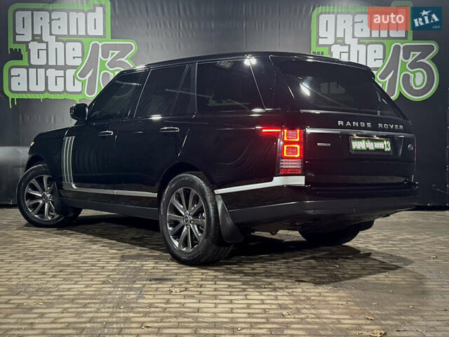 Чорний Ленд Ровер Рендж Ровер, об'ємом двигуна 4.37 л та пробігом 246 тис. км за 32299 $, фото 12 на Automoto.ua