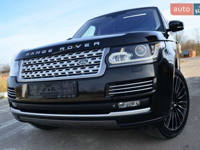 Чорний Ленд Ровер Рендж Ровер, об'ємом двигуна 3 л та пробігом 159 тис. км за 34750 $, фото 2 на Automoto.ua