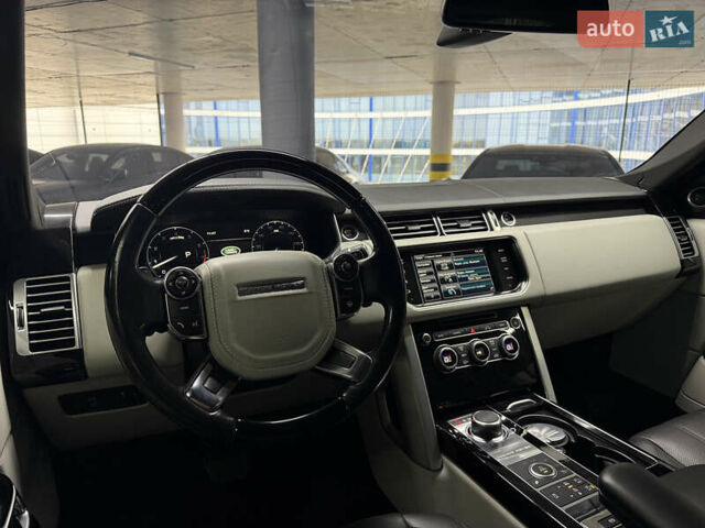 Черный Ленд Ровер Рендж Ровер, объемом двигателя 3 л и пробегом 158 тыс. км за 28900 $, фото 24 на Automoto.ua