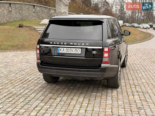 Черный Ленд Ровер Рендж Ровер, объемом двигателя 3 л и пробегом 204 тыс. км за 28500 $, фото 19 на Automoto.ua