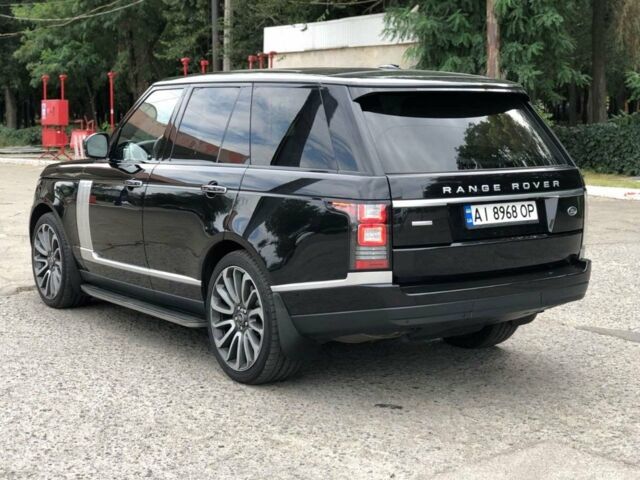 Чорний Ленд Ровер Рендж Ровер, об'ємом двигуна 4.4 л та пробігом 151 тис. км за 46500 $, фото 2 на Automoto.ua